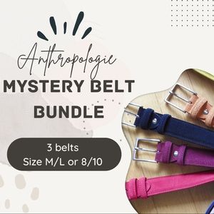 Anthropologie belt bundle
